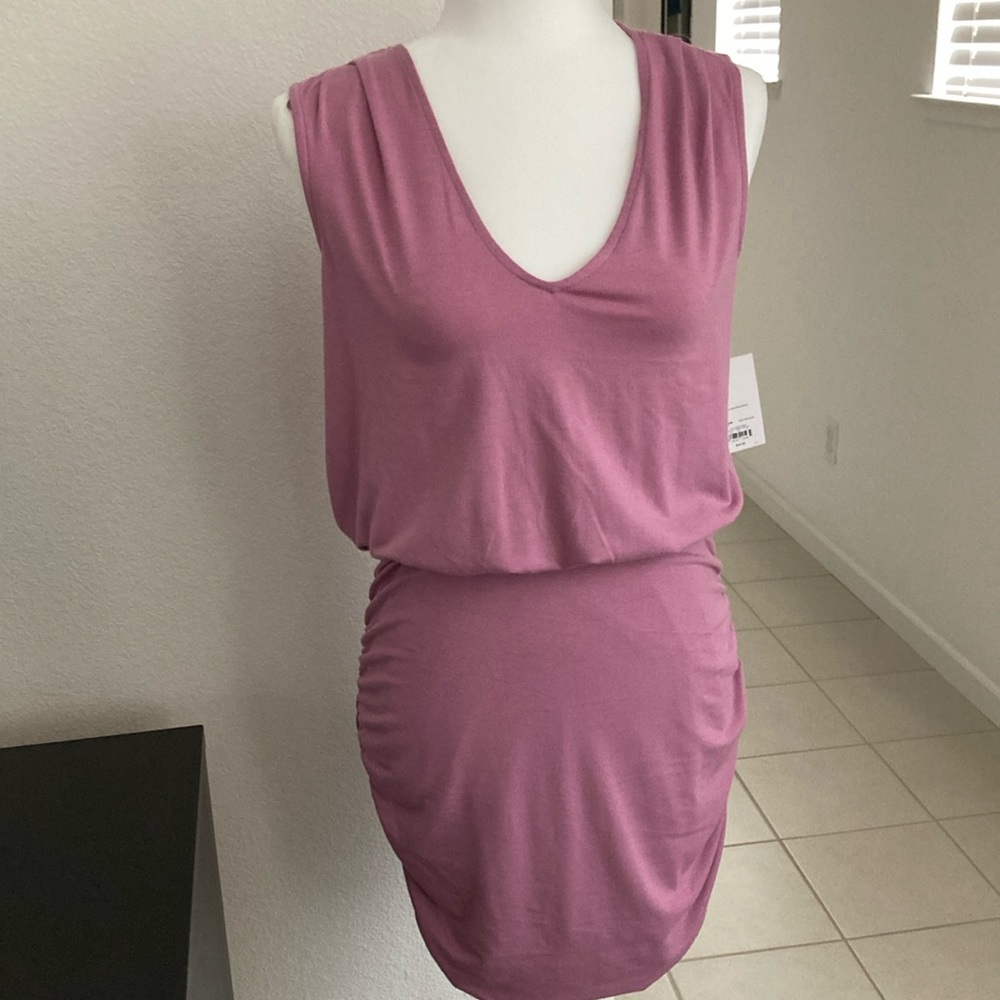 Nine West Woman’s Dress Sleeveless Size Large Rose Colored Mave Pullover New